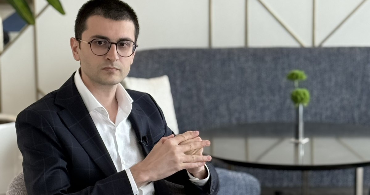 Павел Андреев по време на интервю в bTV за дарителската платформа PavelAndreev.ORG