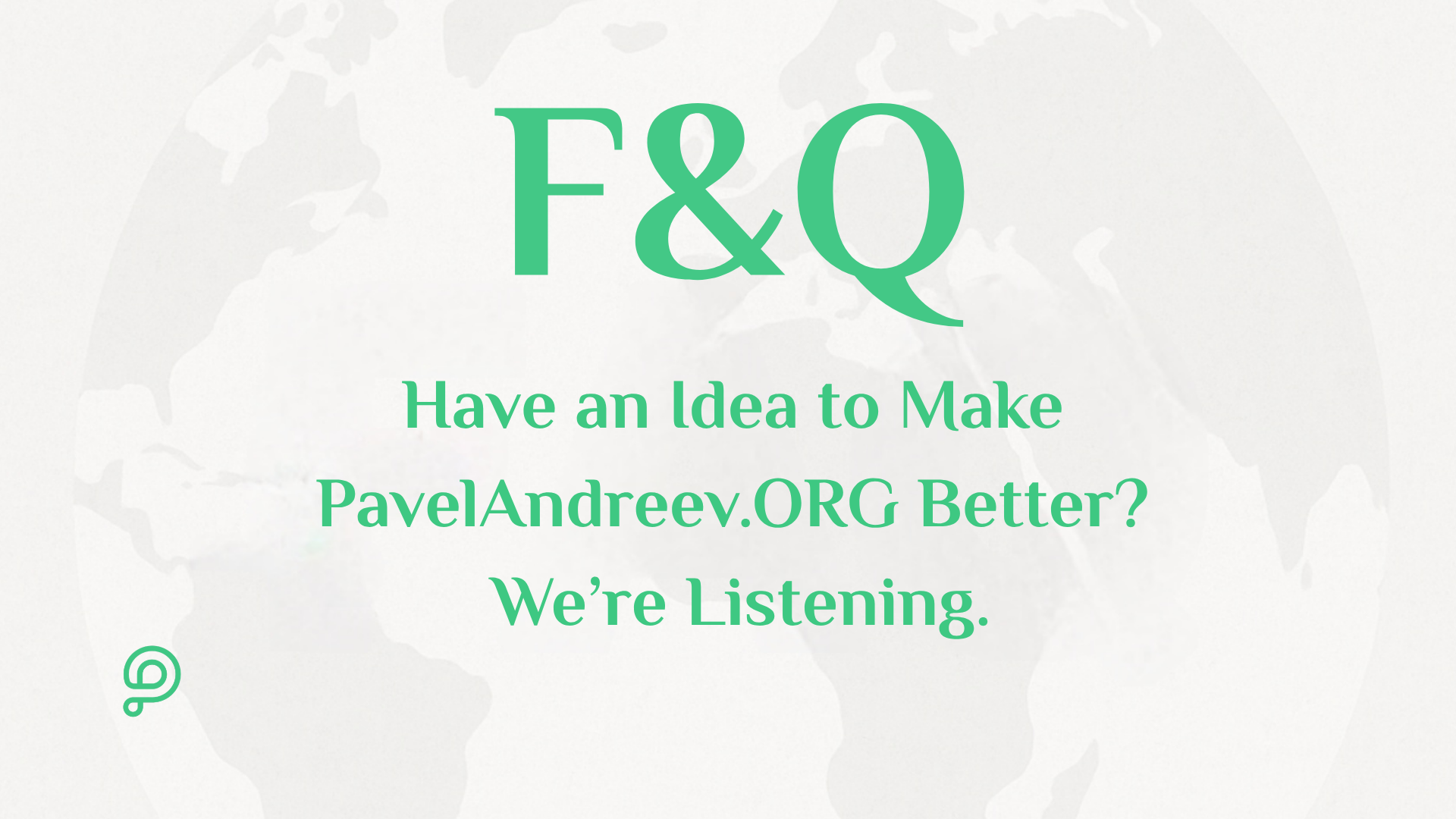 Person filling out a feedback form to suggest platform improvements for PavelAndreev.ORG.