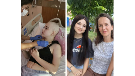 Din inimă pentru Nicoleta - Ajutați-o pe fiica mea, are 14 ani și are cancer