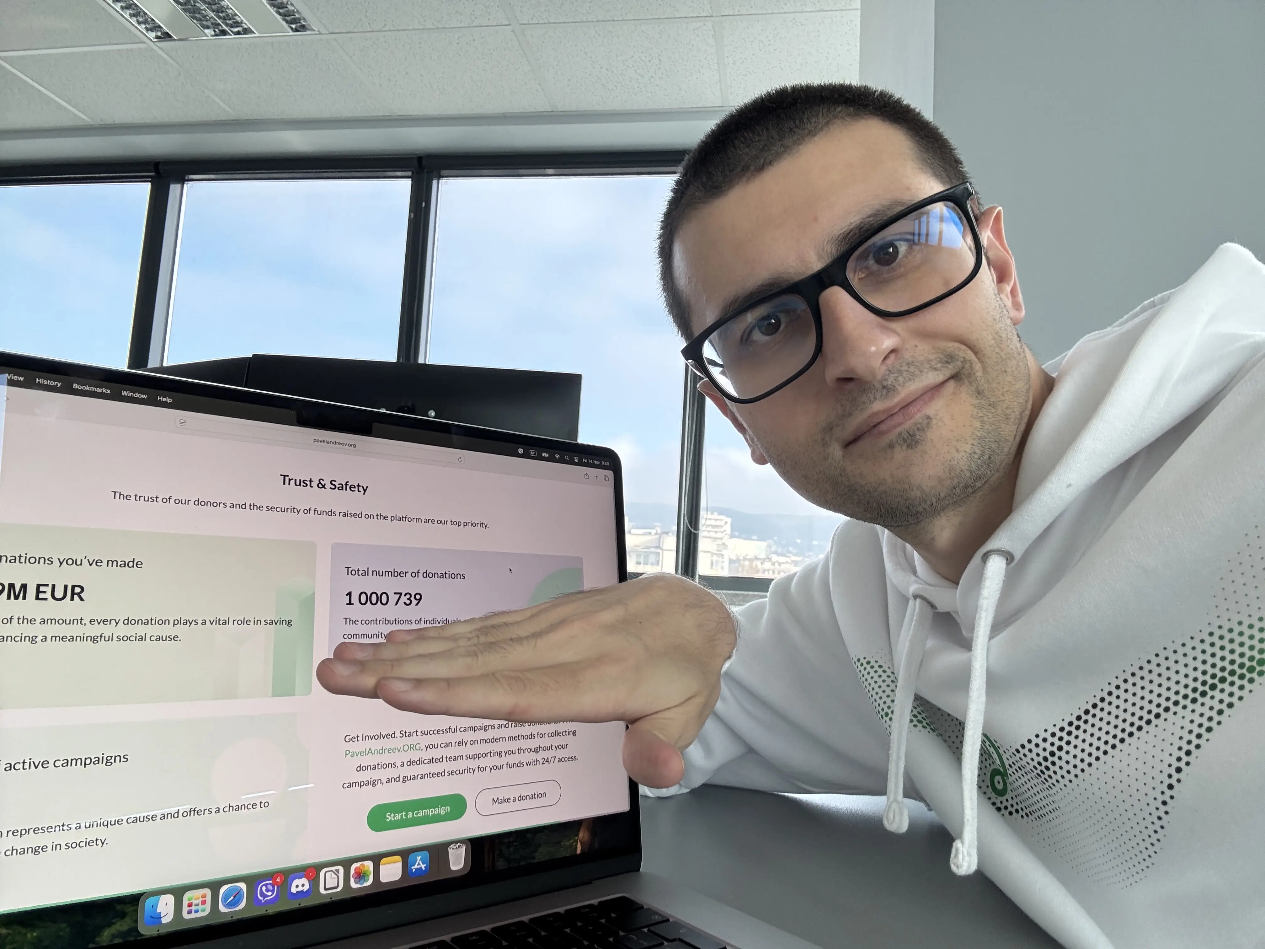 News about the platform - 1,000,000 donations: the largest community that saves lives