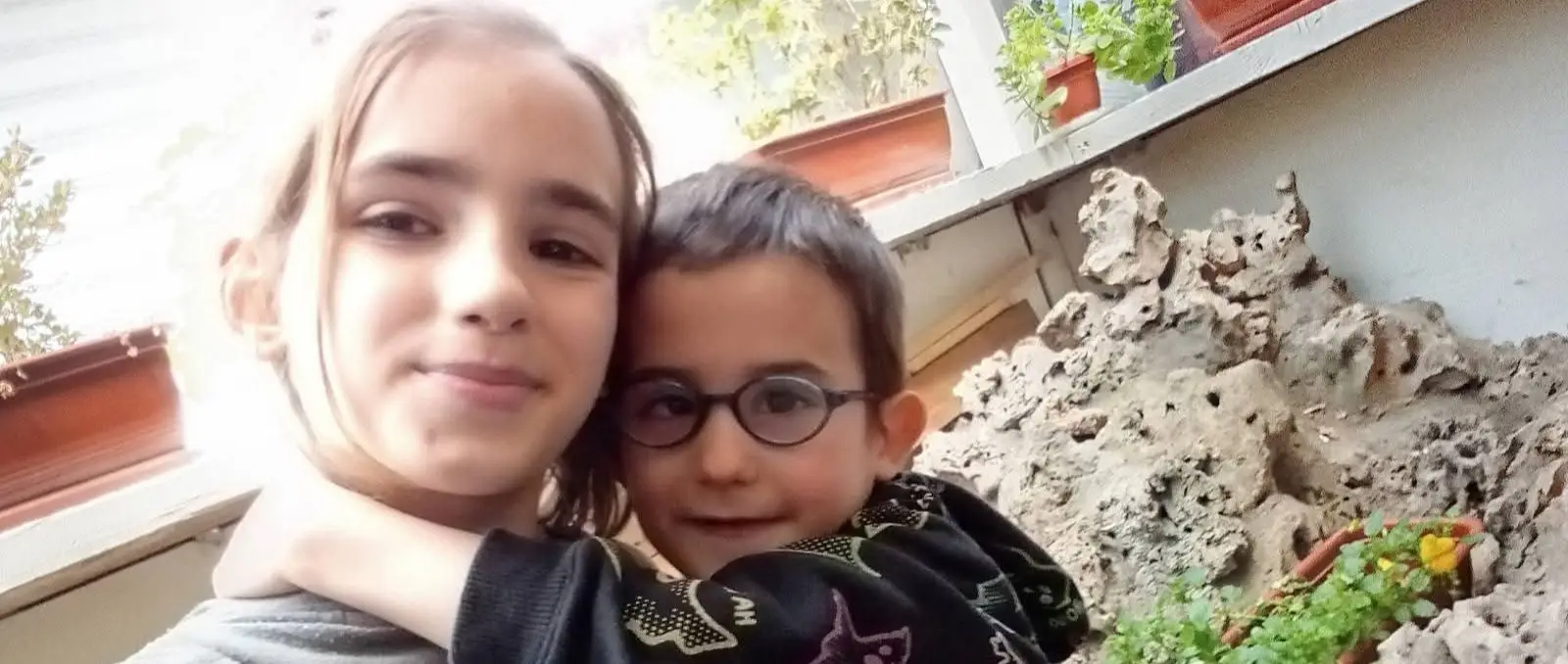 5-year-old Lyuben after successful eye surgery funded through a fundraising campaign on PavelAndreev.ORG