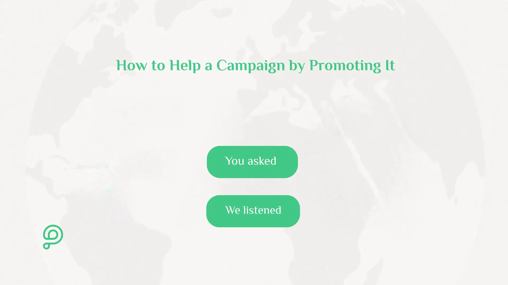 Screenshot of a fundraising campaign page on PavelAndreev.ORG showing a story, images, and donation button, illustrating how a campaign can be shared and promoted