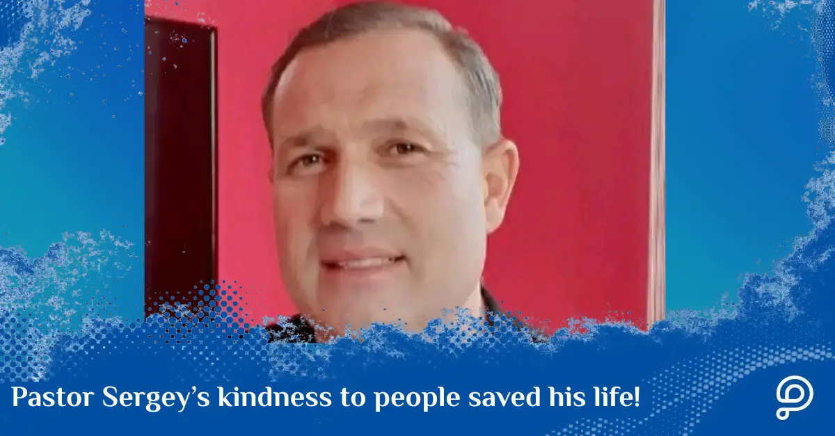Pastor Sergei, supported by donors through PavelAndreev.ORG to receive treatment for severe epilepsy