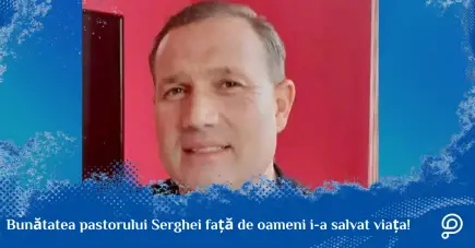 Pastorul Sergei, sprijinit de donatorii PavelAndreev.ORG pentru tratamentul unei forme severe de epilepsie