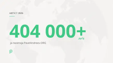 Рекордни над 404.000 корисници ја посетија хуманитарната платформа PavelAndreev.ORG во август