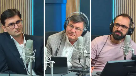 Pavel Andreev, founder of PavelAndreev.ORG, speaks to Darik Radio after being recognized in the 13th season of the 40 Under 40 initiative.