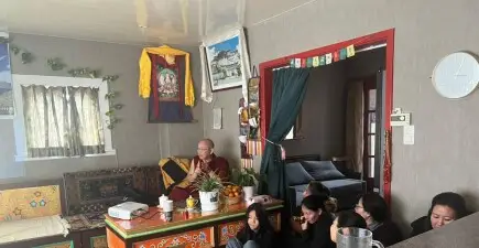 Creation du centre bouddhiste tibétain à Bruxelles