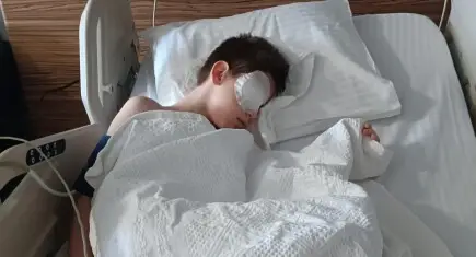 Salvează ochii fiului meu,Denis